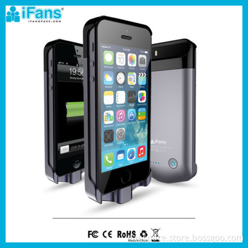 Thin For iPhone 5s Battery Cover Case 2200mAh Original 8 Pin